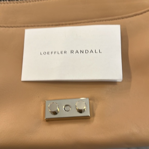 Loeffler Randall camel handbag . NEW - Picture 4 of 6